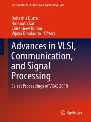 cover image of Advances in VLSI, Communication, and Signal Processing
